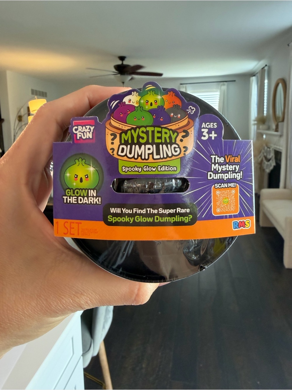 Rare ✨ RMS Dumpling Spooky Glow Edition - Glow-in-the-Dark 🎃